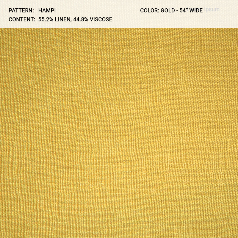 HAMPI fabric collection cover - Catania Silks