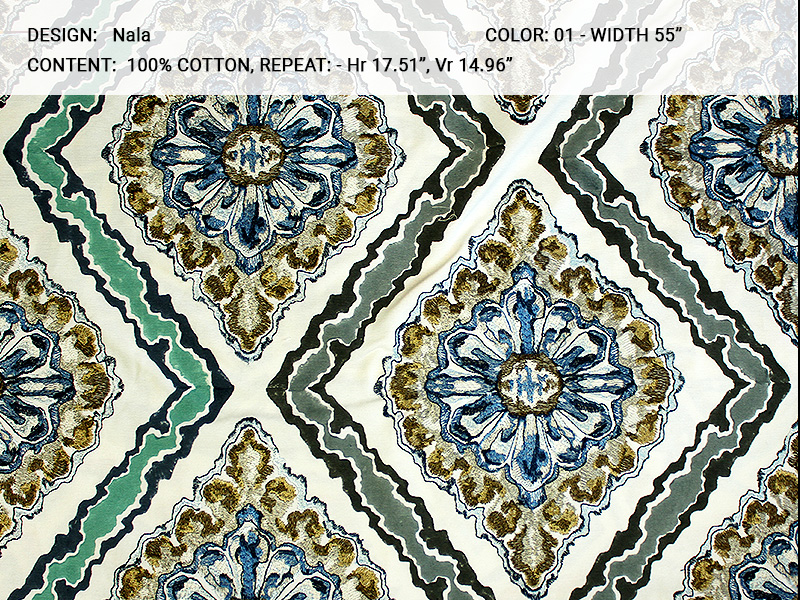 NALA fabric collection cover - Catania Silks