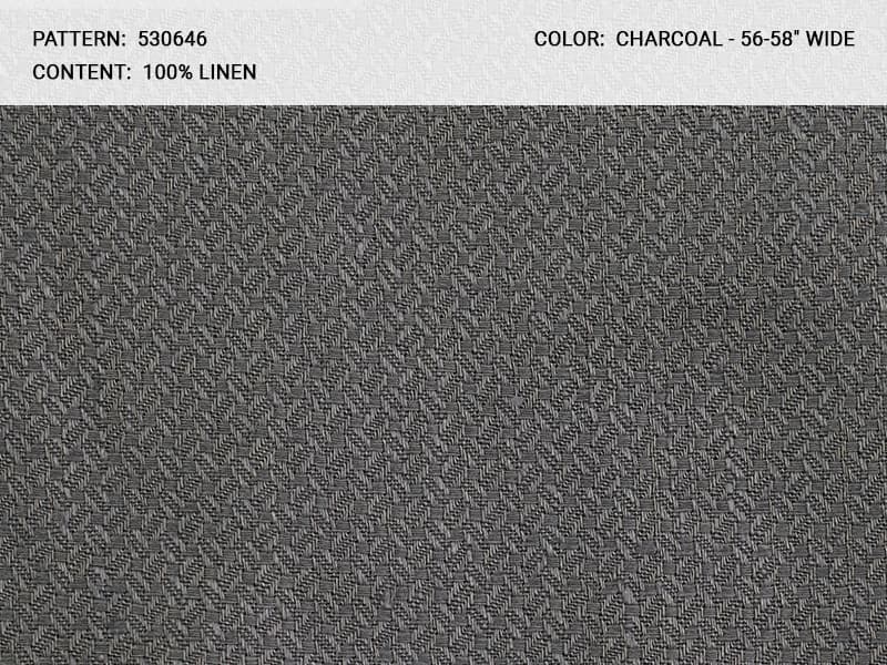 530646 fabric in Charcoal - Catania Silks