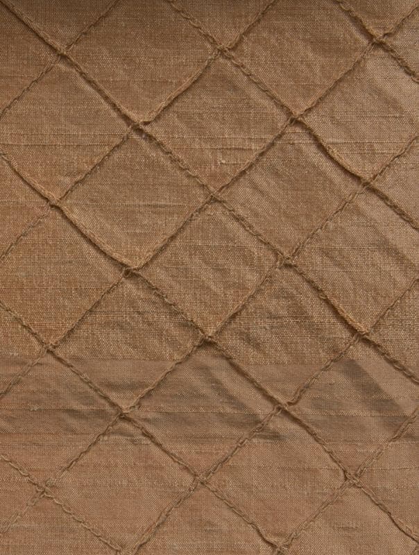 DUP-100_Diamond fabric in Banana - Catania Silks