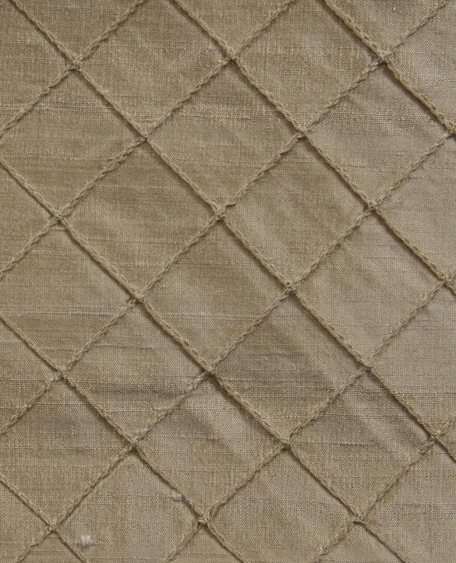 DUP-100_Diamond fabric in French Vanilla - Catania Silks