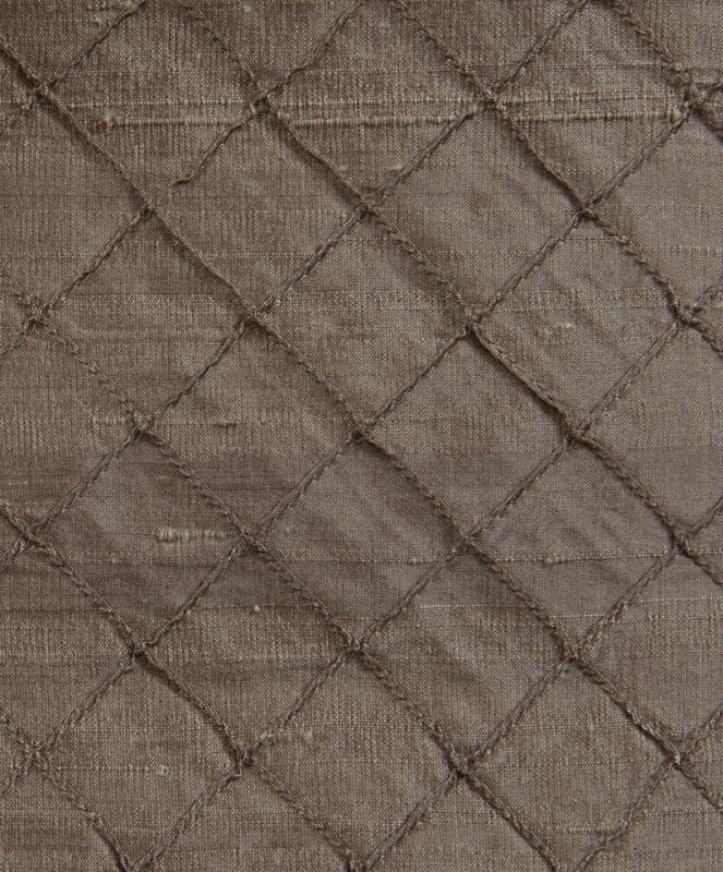 DUP-100_Diamond fabric in Honey - Catania Silks