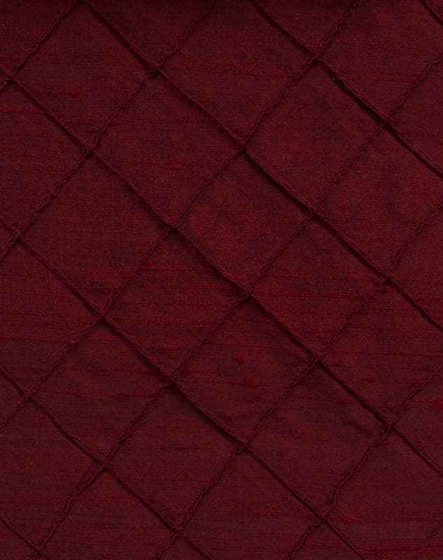 DUP-100_Diamond fabric in Scarlet - Catania Silks