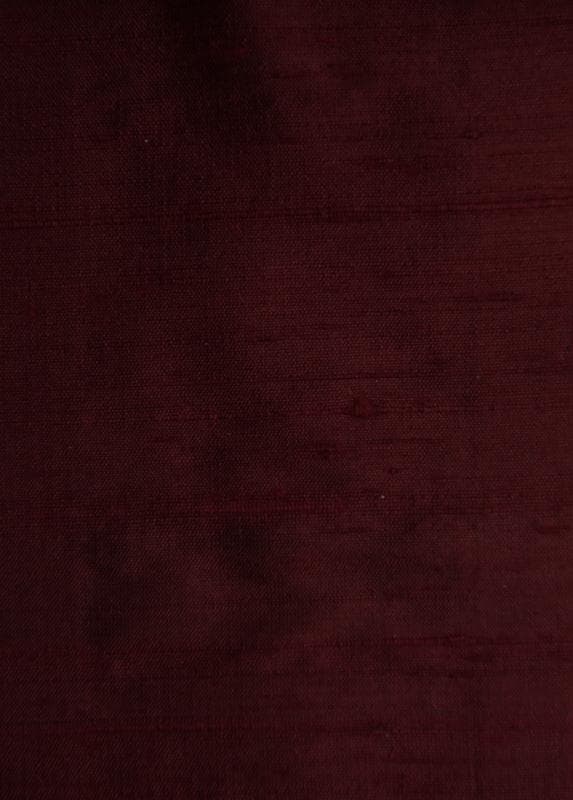 DUP-100_Solid fabric in Burgundy - Catania Silks