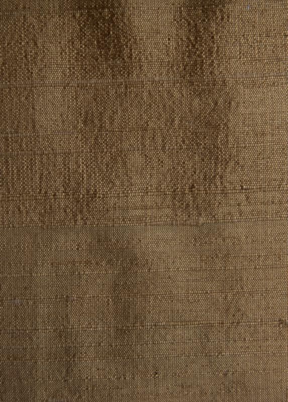 DUP-100_Solid fabric in Cinnamon - Catania Silks