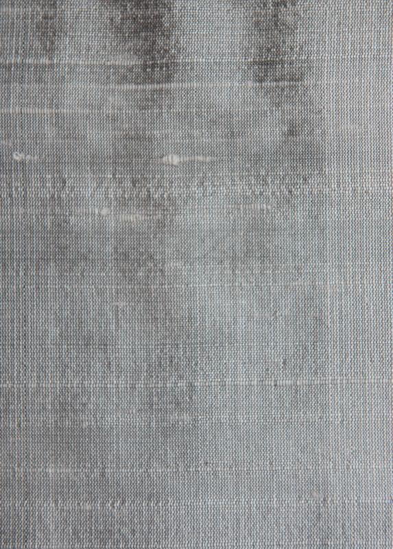 DUP-100_Solid fabric in Pewter - Catania Silks