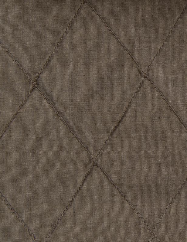 DUP-101_Diamond fabric in Coffee - Catania Silks