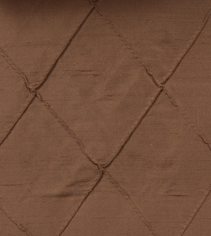 DUP-101_Diamond fabric in Fawn - Catania Silks
