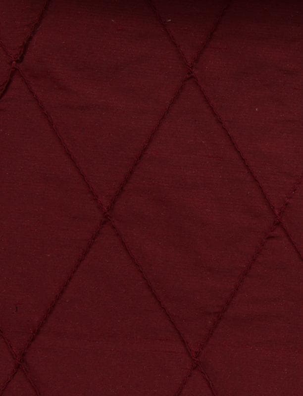 DUP-101_Diamond fabric in Laquer Red - Catania Silks