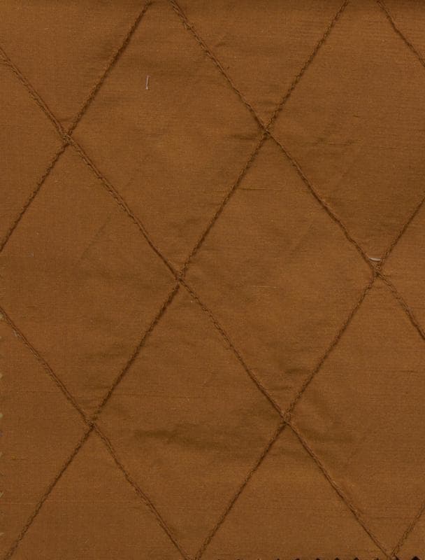 DUP-101_Diamond fabric in Old Gold - Catania Silks