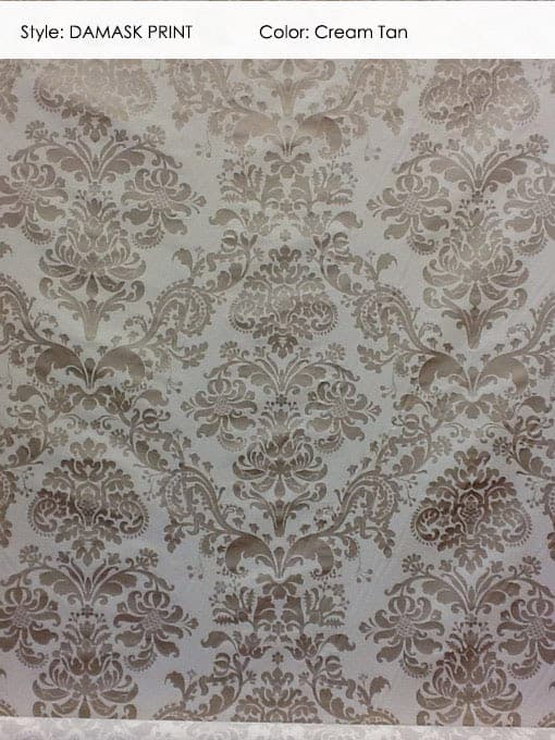 Damask Print fabric in Img Duke - Catania Silks