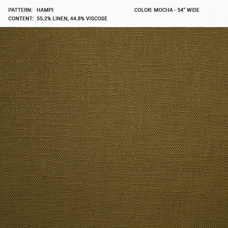 HAMPI fabric in Mocha - Catania Silks