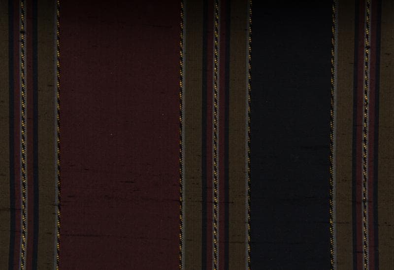 HAWIAN STRIPE fabric in Silk Hawaiian Stripes Nihoa - Catania Silks