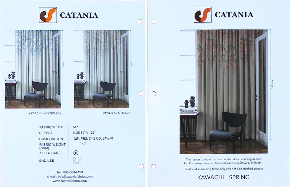 KAWACHI fabric in Spring - Catania Silks