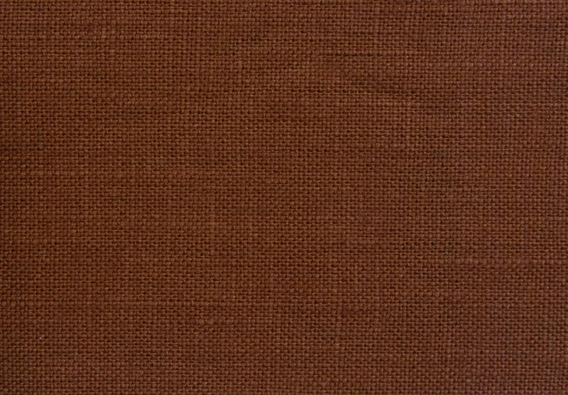 LINEN SOLIDS fabric in Solid Palm Rust - Catania Silks