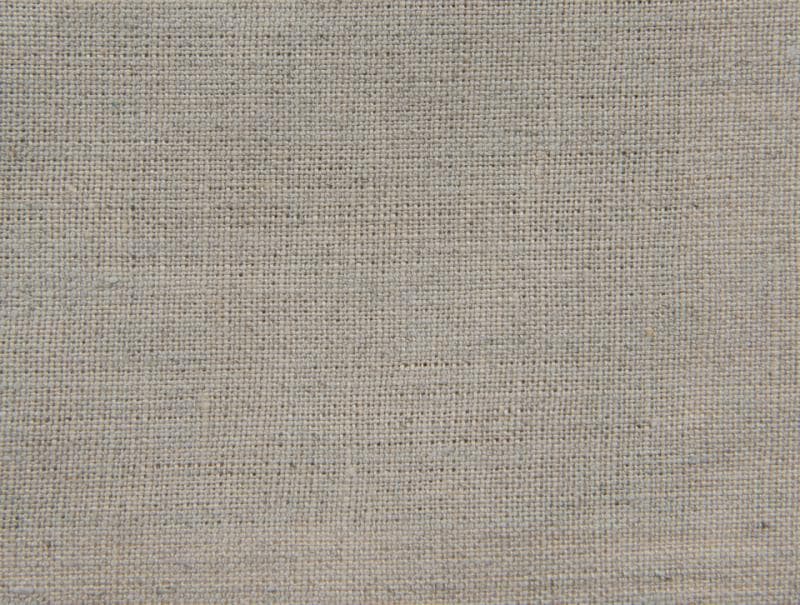 LINEN SOLIDS fabric in Solid Silica - Catania Silks