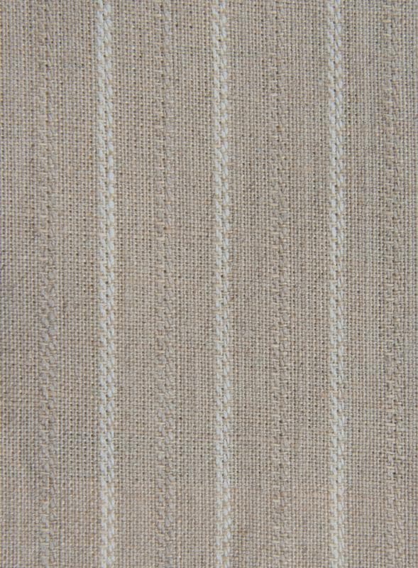 LINEN STRIPE fabric in Silica Stripe - Catania Silks