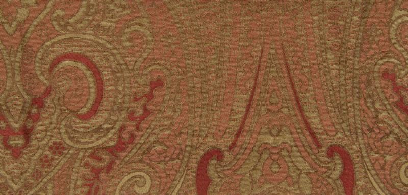 MILANO fabric in Venetian Collection Milano Umber Sienna - Catania Silks