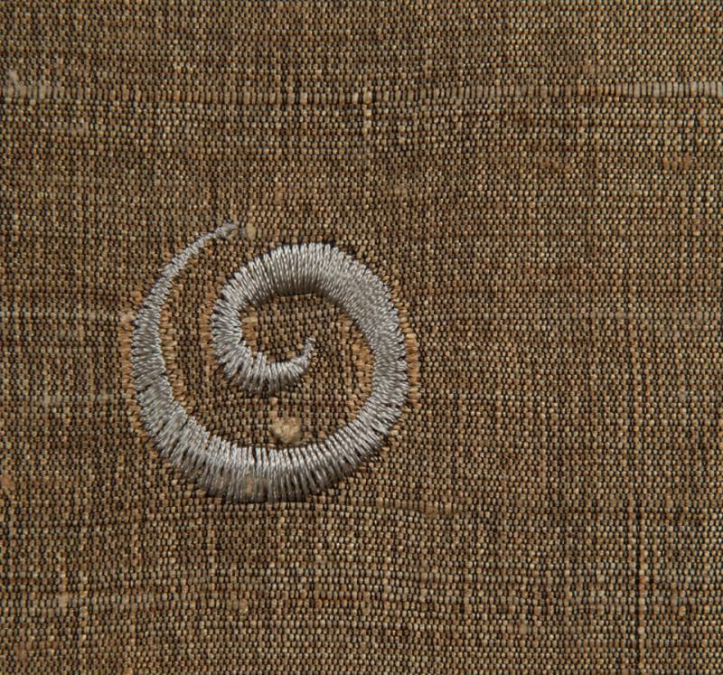 MINI SWIRLS fabric in Silk Mini Swirls Venus A - Catania Silks