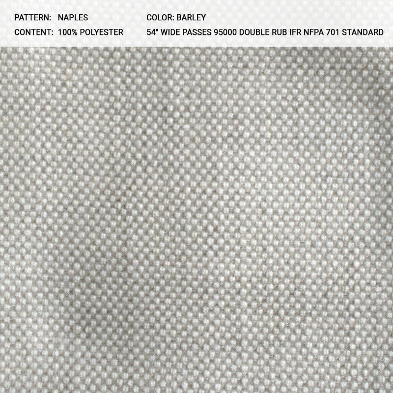 NAPLES fabric in Barley - Catania Silks