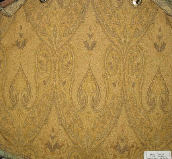 PAISLEY fabric in X - Catania Silks