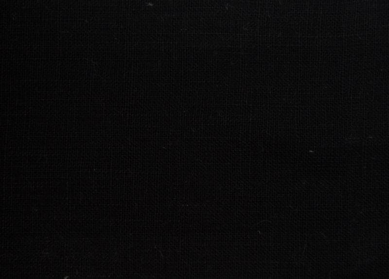 PALM BEACH fabric in Linen Palm Beach Black - Catania Silks