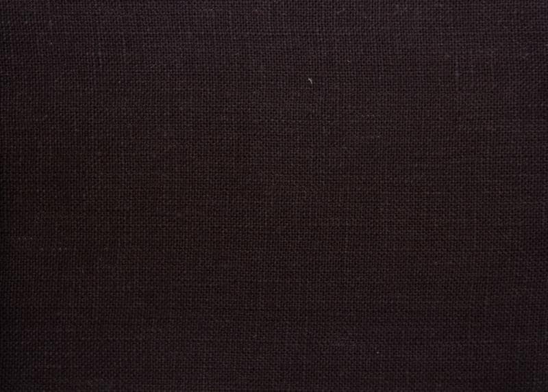 PALM BEACH fabric in Linen Palm Beach Dark Chocolate - Catania Silks