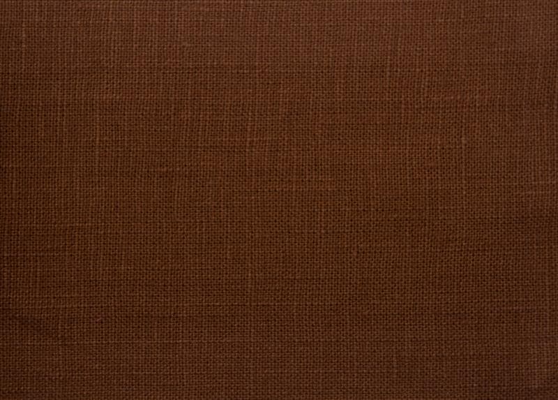 PALM BEACH fabric in Linen Palm Beach Rust - Catania Silks