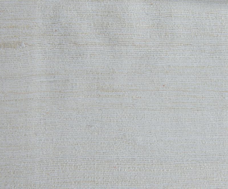 RAW SILK fabric in Moonglow Ecru - Catania Silks