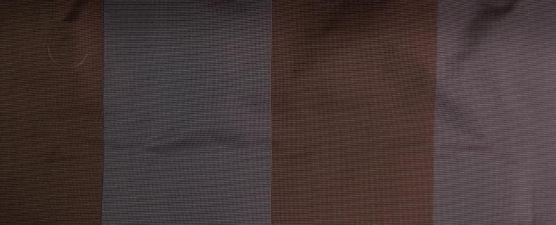 TAF 130 Stripe fabric in Venetian Collection Stripe Grey Burgundy - Catania Silks