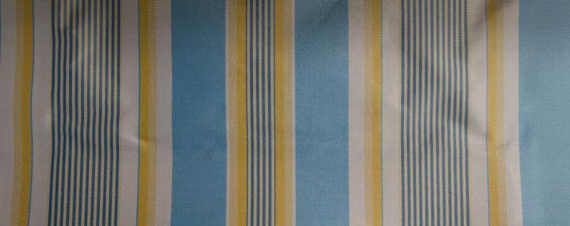 TAF 130 Stripe fabric in Venetian Collection Stripe Wedgewood Gold - Catania Silks