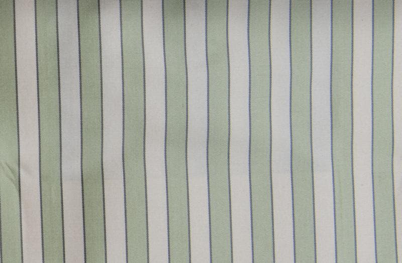 TAF 130 Stripe fabric in Venetian Collection Taf Stripe Apple Cream - Catania Silks