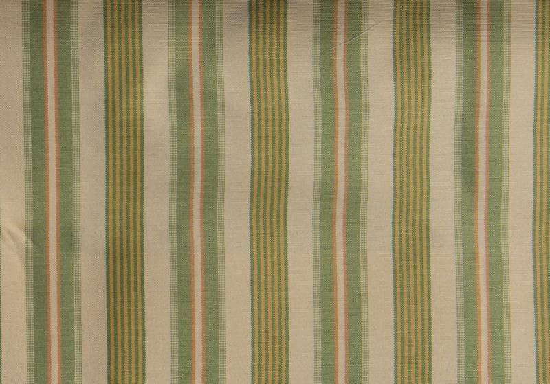 TAF 130 Stripe fabric in Venetian Collection Taf Stripe Green - Catania Silks