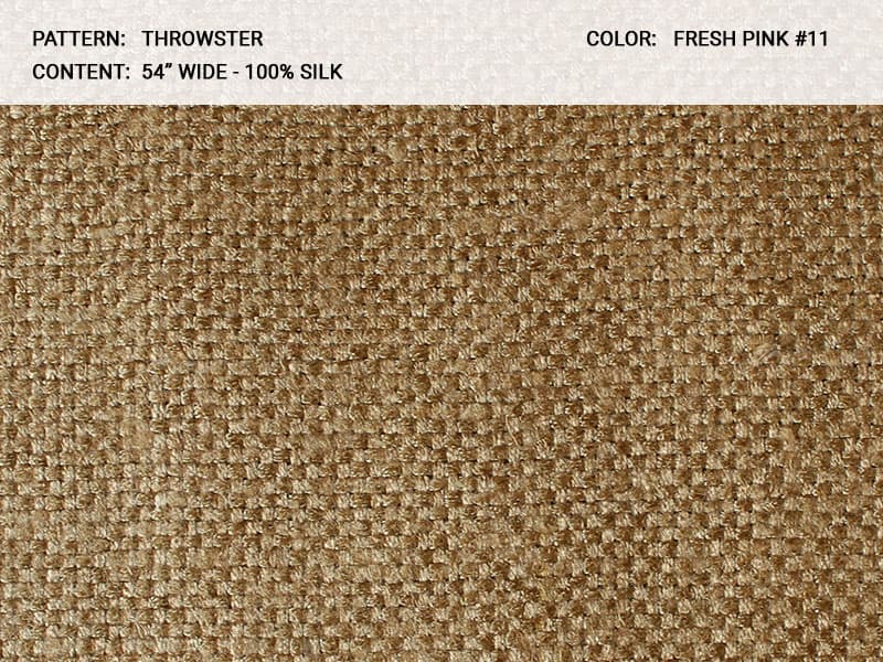 THROWSTER fabric - Catania Silks