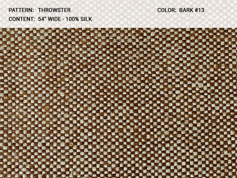 THROWSTER fabric - Catania Silks