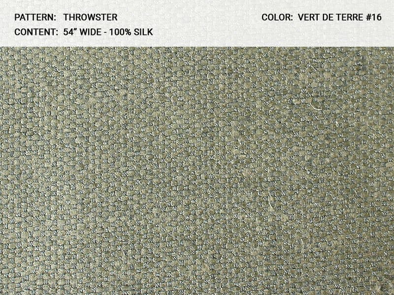THROWSTER fabric - Catania Silks
