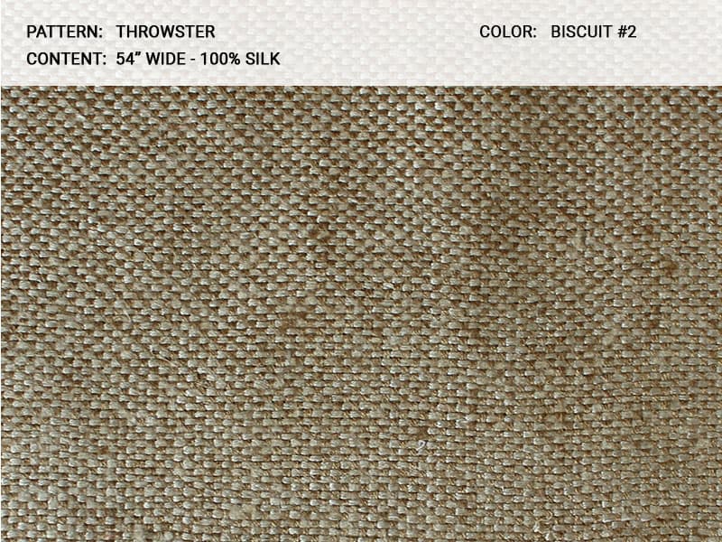 THROWSTER fabric - Catania Silks