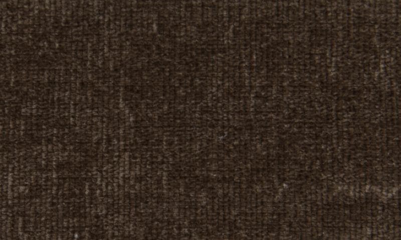 VELVET SAVOY fabric in Walnut - Catania Silks