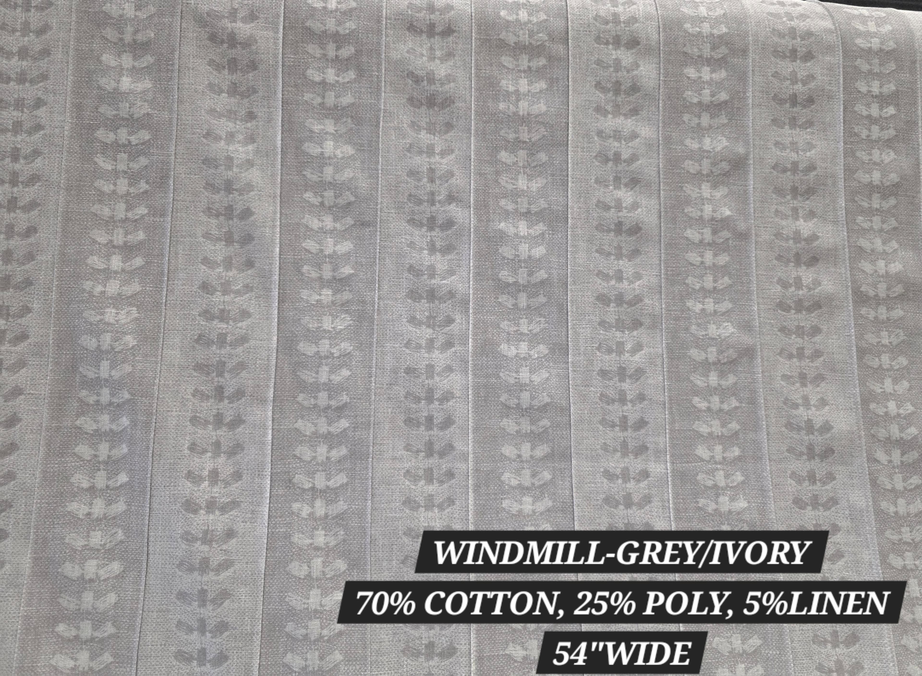 WINDMILL fabric - Catania Silks