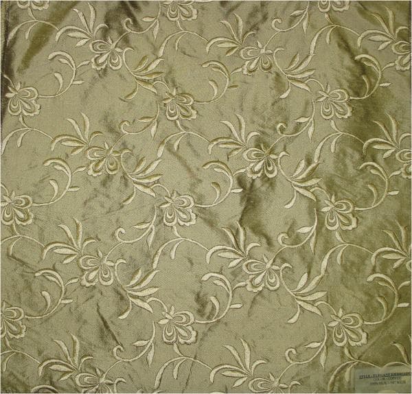 elagent embroidery fabric in Elegant X - Catania Silks