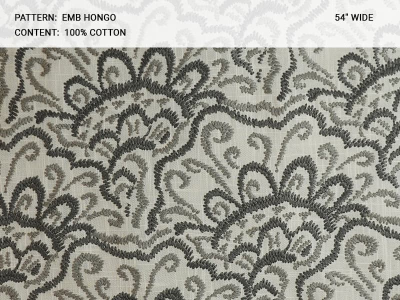 emb hongo fabric - Catania Silks