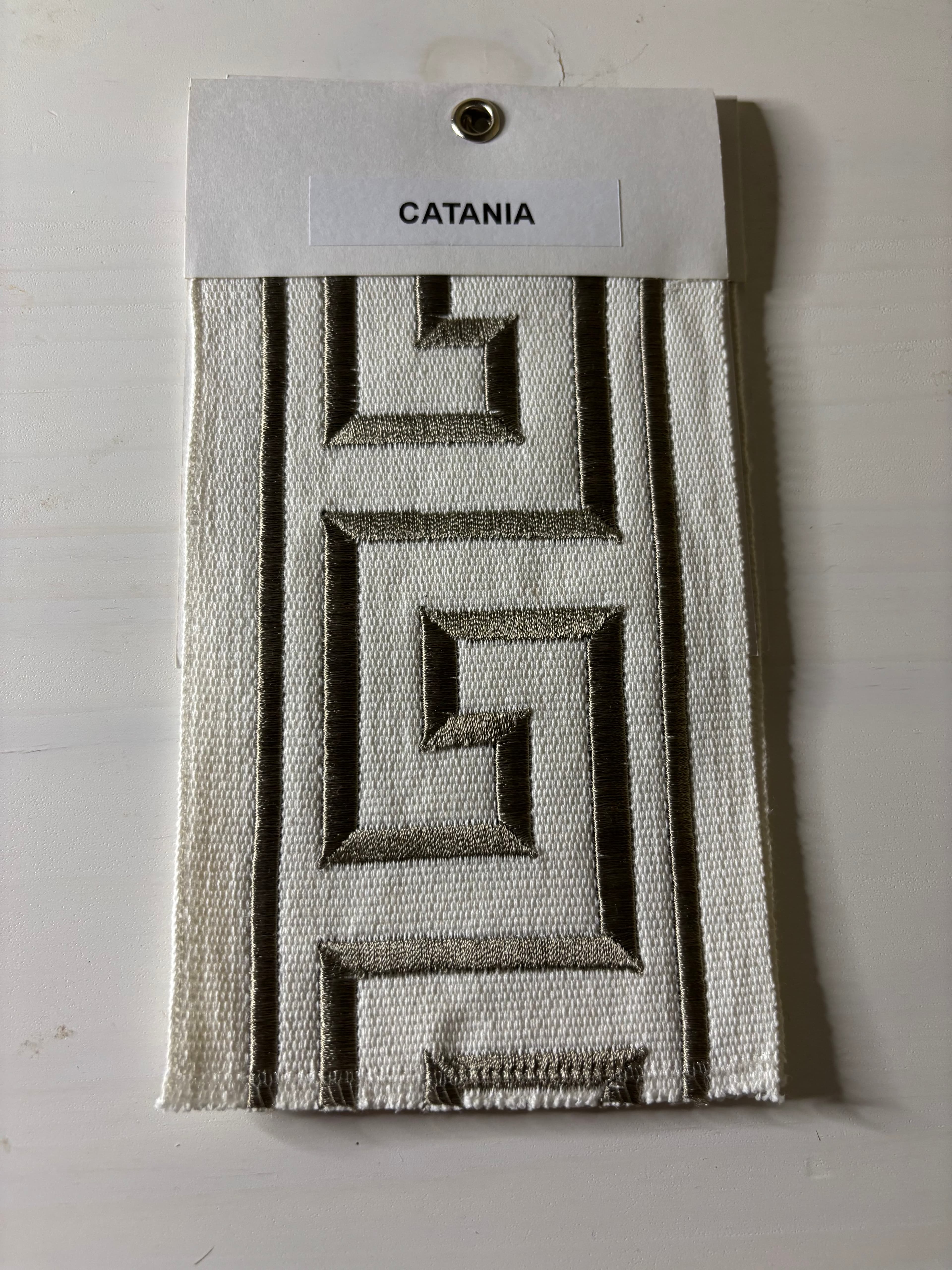 Greek Tape fabric in Img - Catania Silks