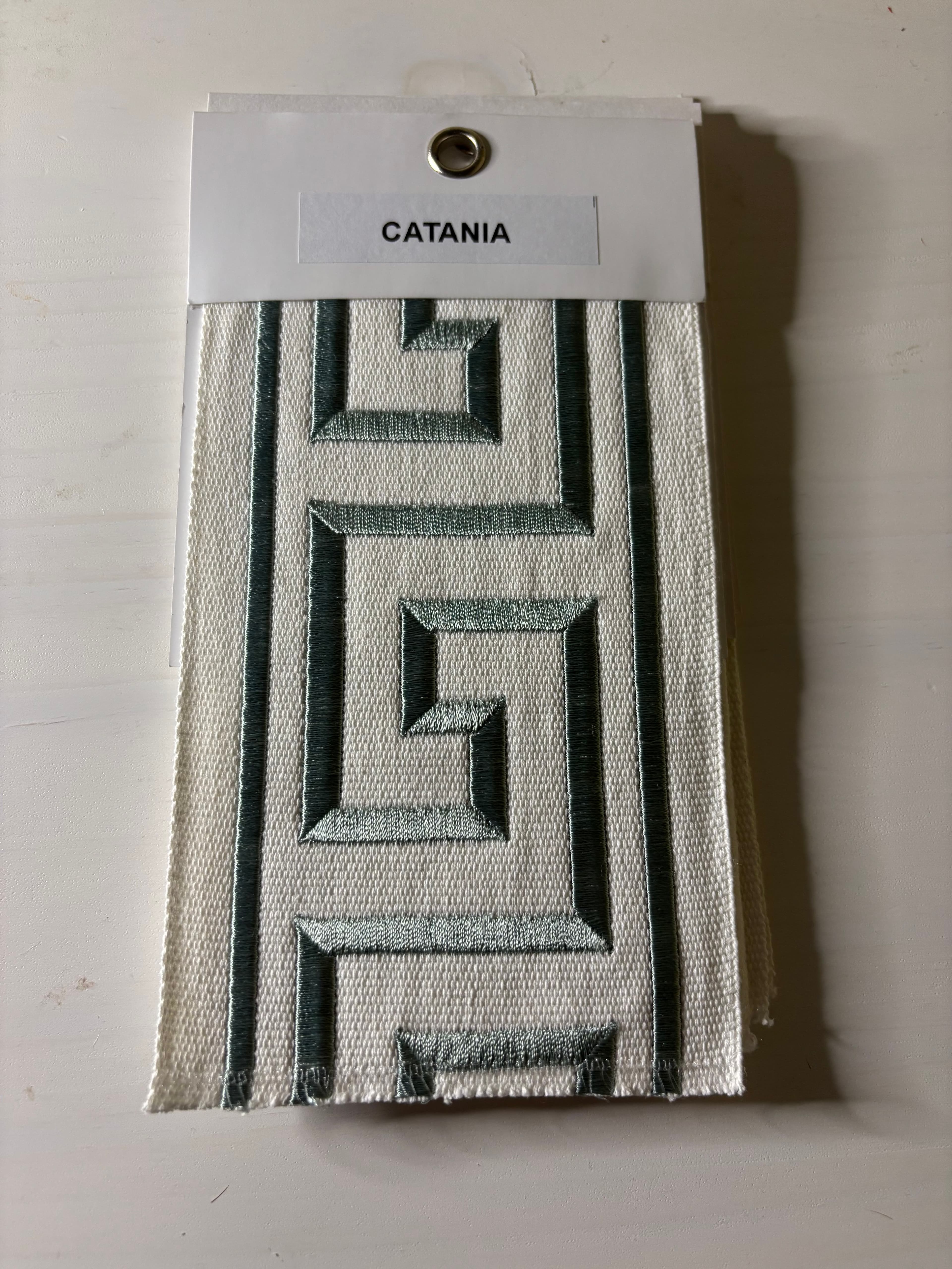 Greek Tape fabric in Img - Catania Silks