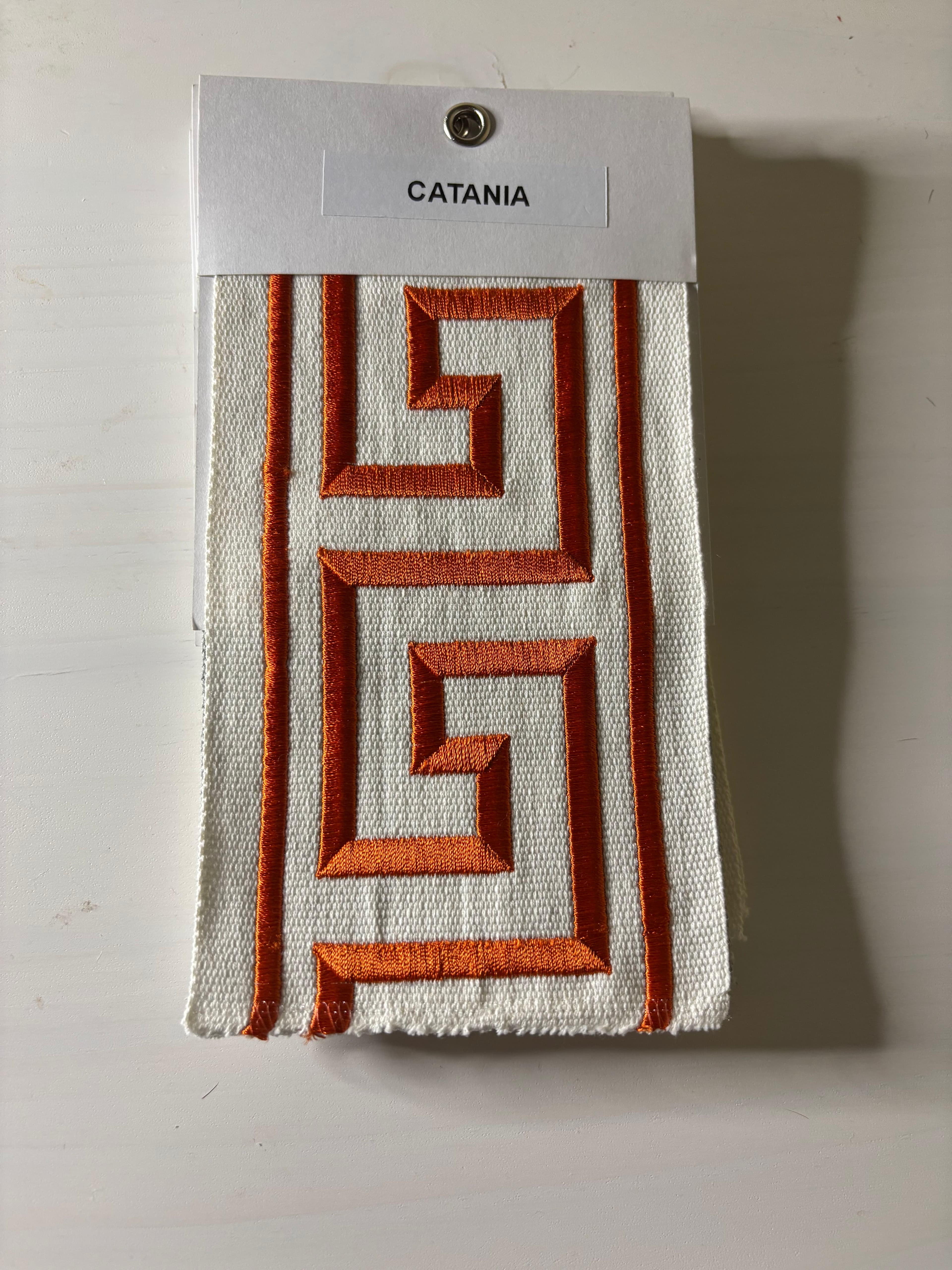 Greek Tape fabric in Img - Catania Silks