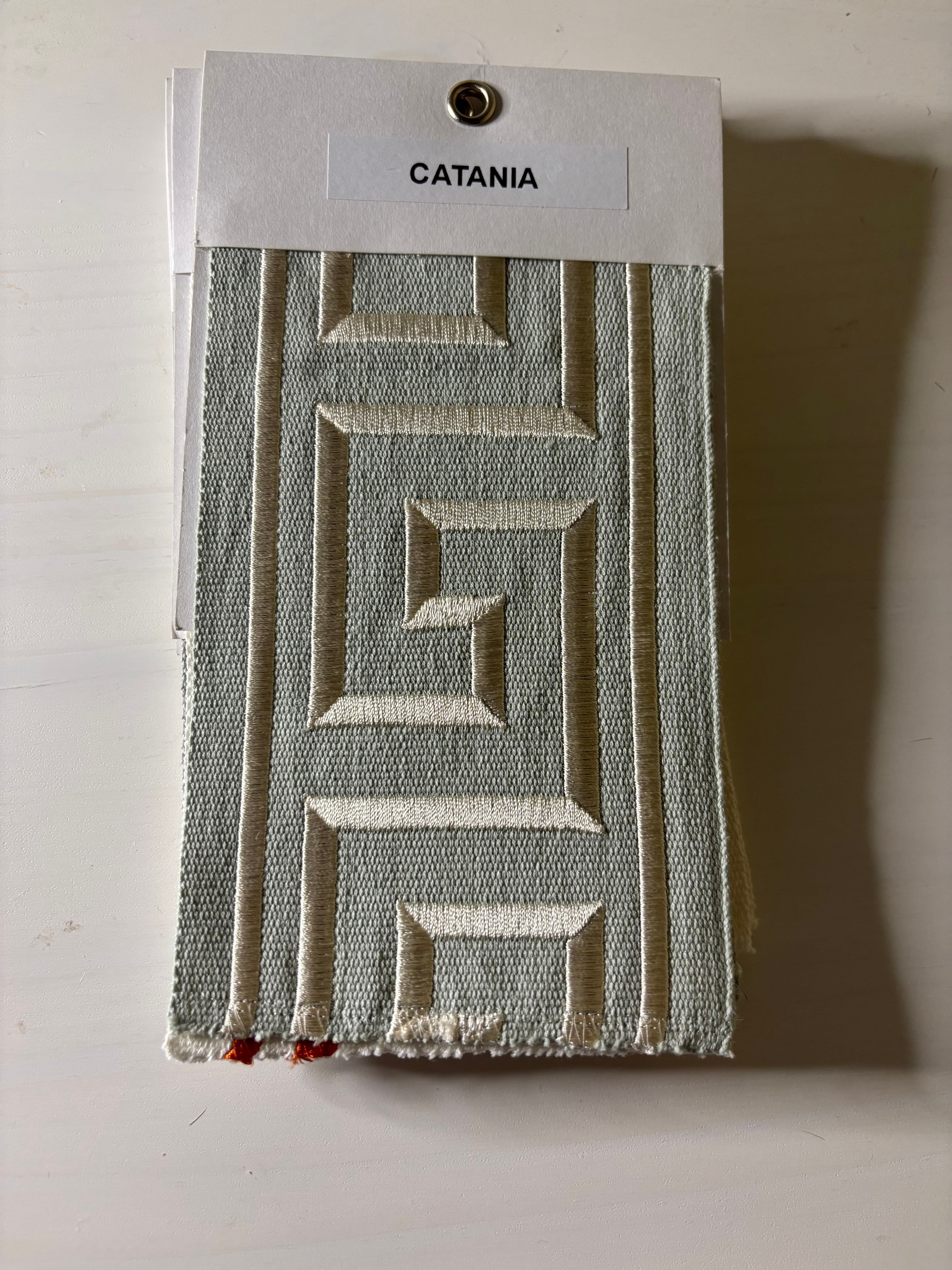 Greek Tape fabric in Img - Catania Silks