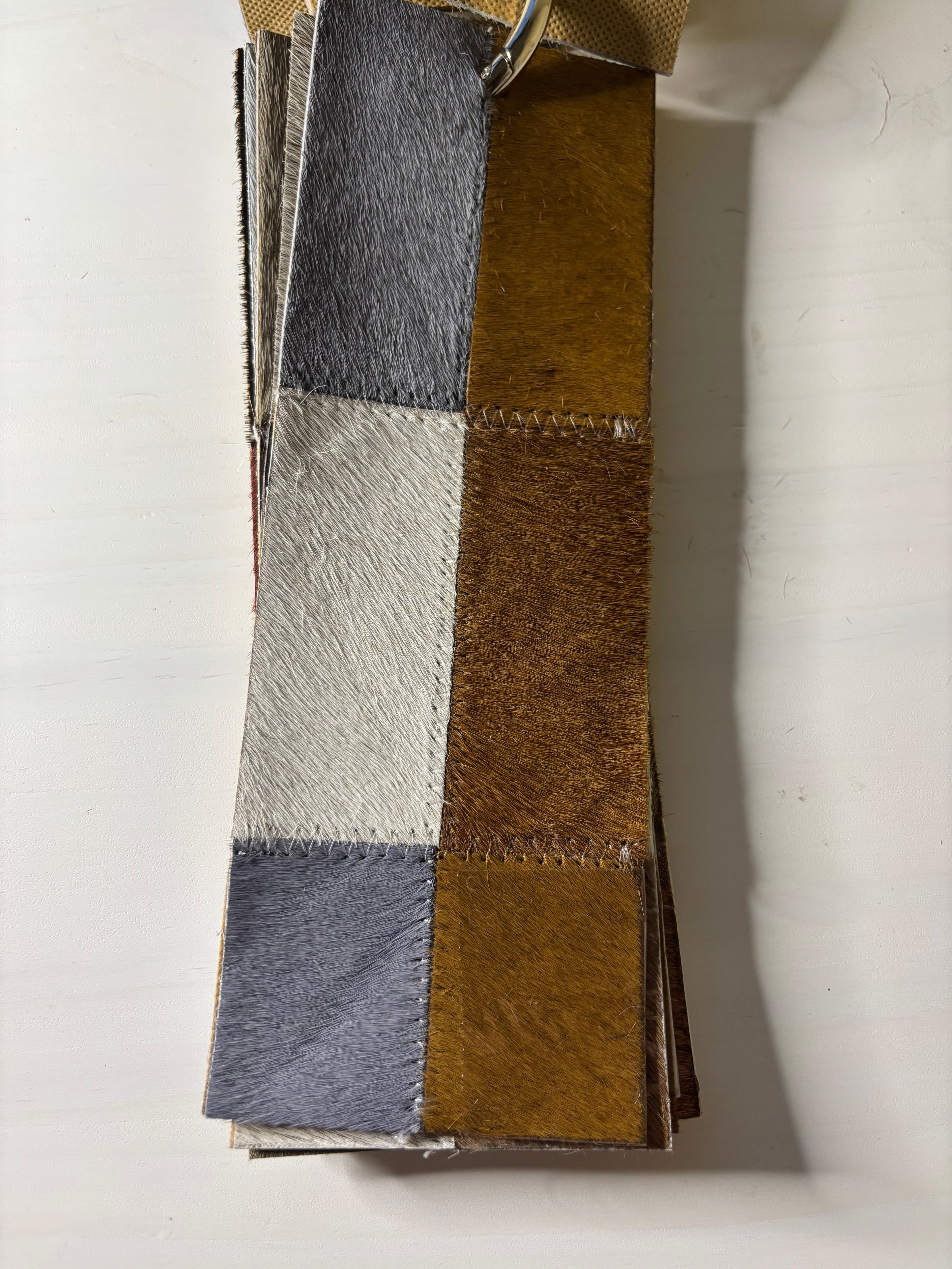 Leather Trims fabric in Img - Catania Silks