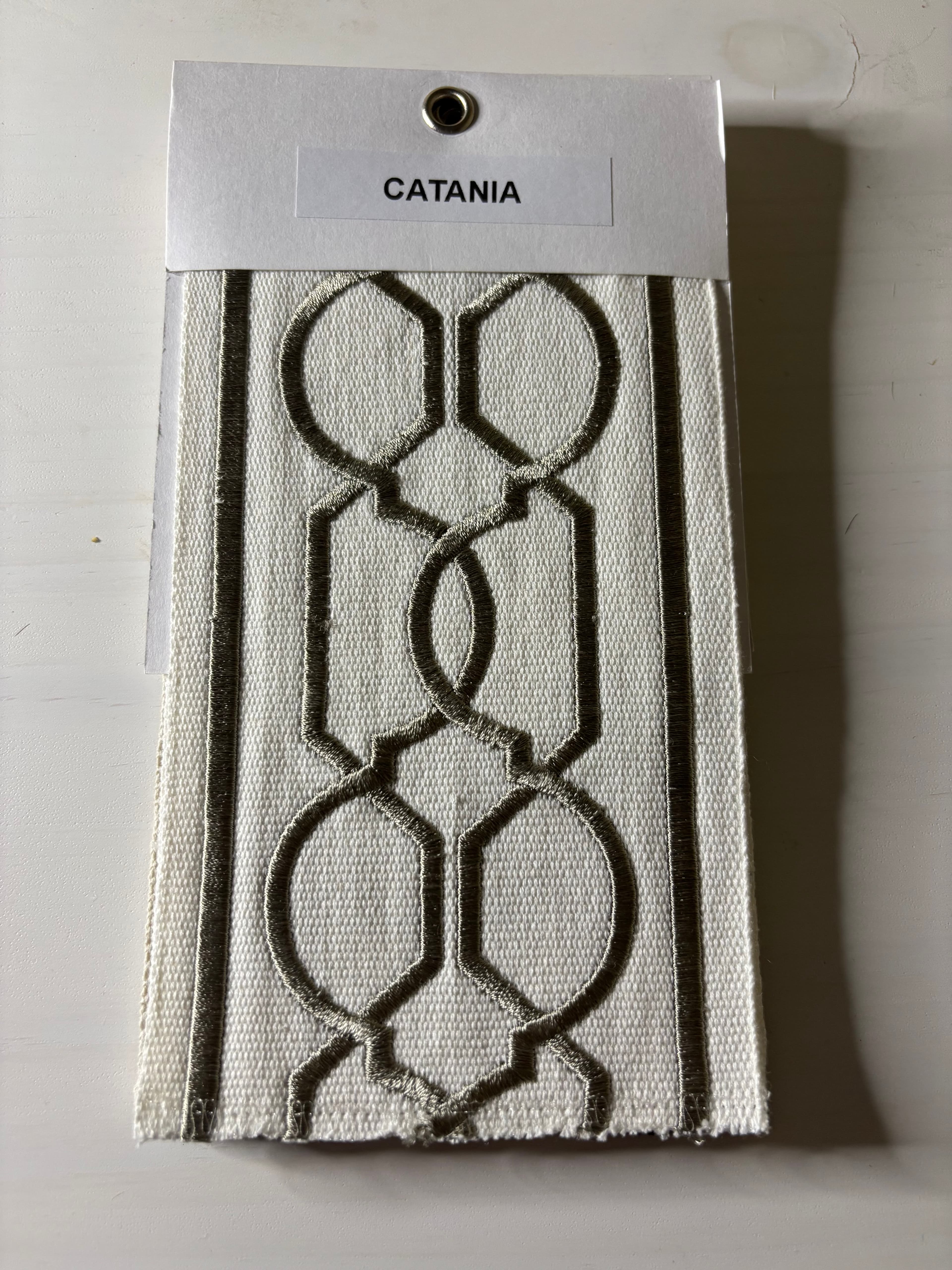 Tesla Tape fabric in Img - Catania Silks