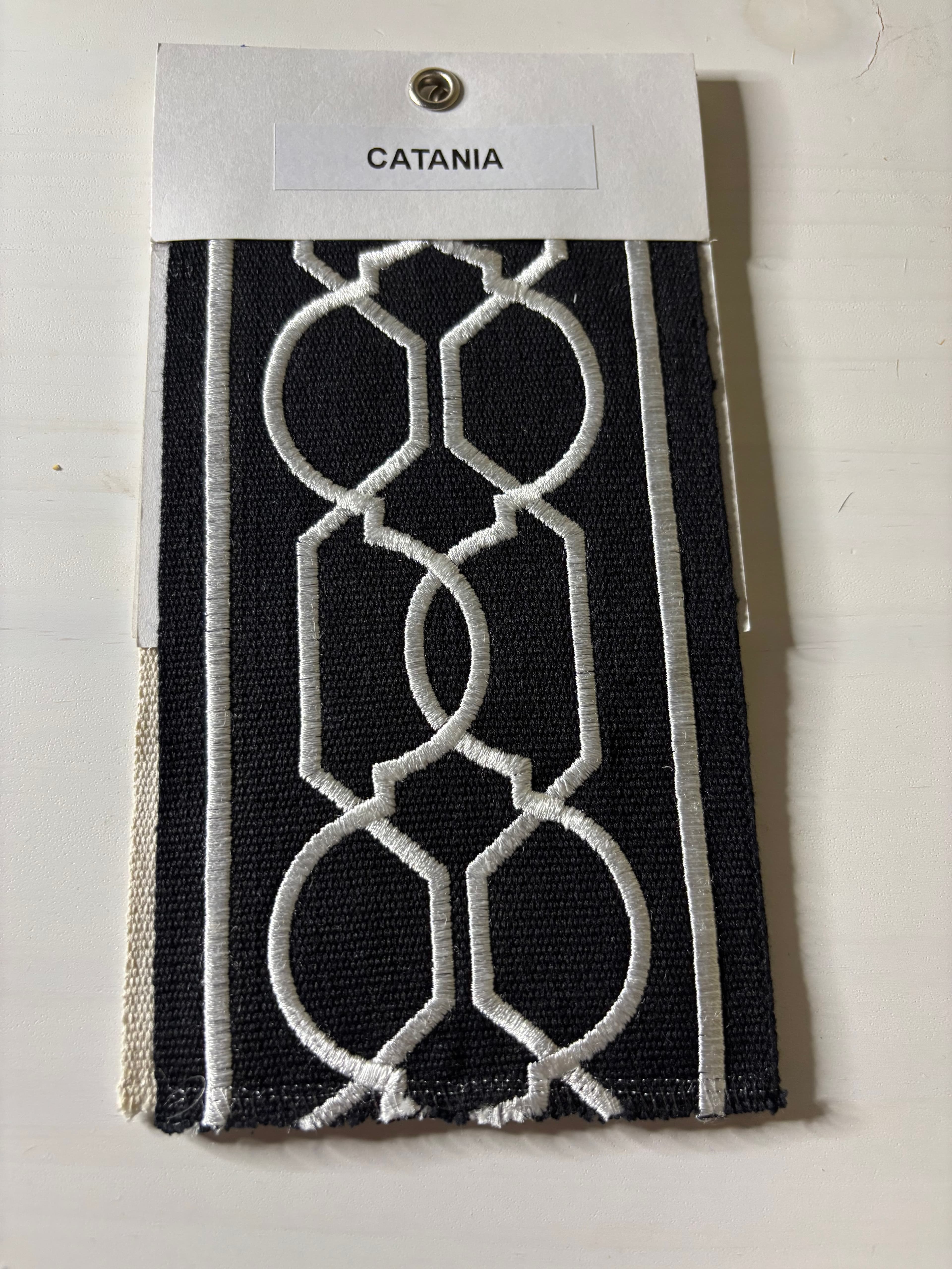 Tesla Tape fabric in Img - Catania Silks